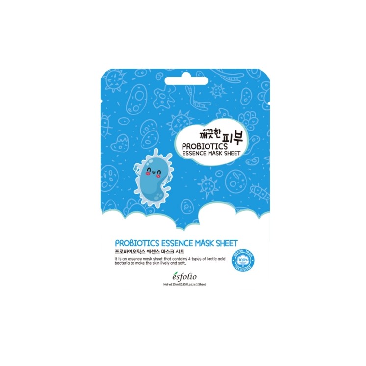Esfolio Probiotics Essence Sheet Mask Strengthening Face Mask 25 ml