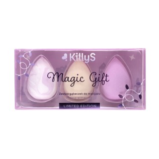 KillyS Magical Gift Set Zestaw gąbeczek do makijażu  3 sztuki