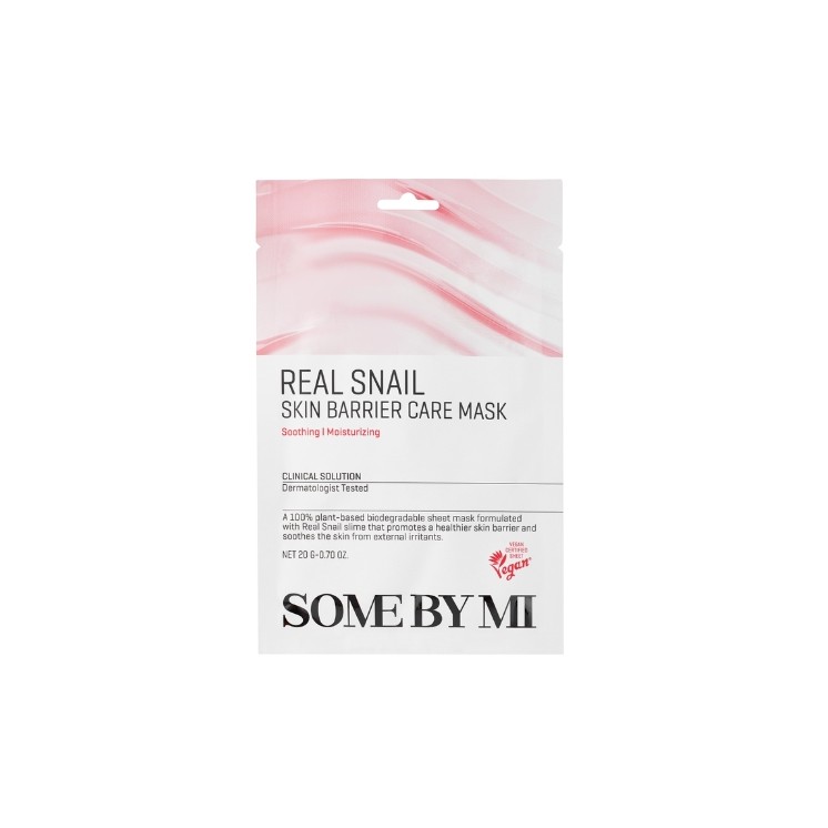 Some By Mi Real Snail Strengthening Face Sheet Mask 20g