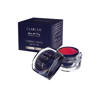 Claresa Care All Day Perfect Jelly Lip Mask Intensively Regenerating Gel Lip Mask Vanilla Cherry 8 g