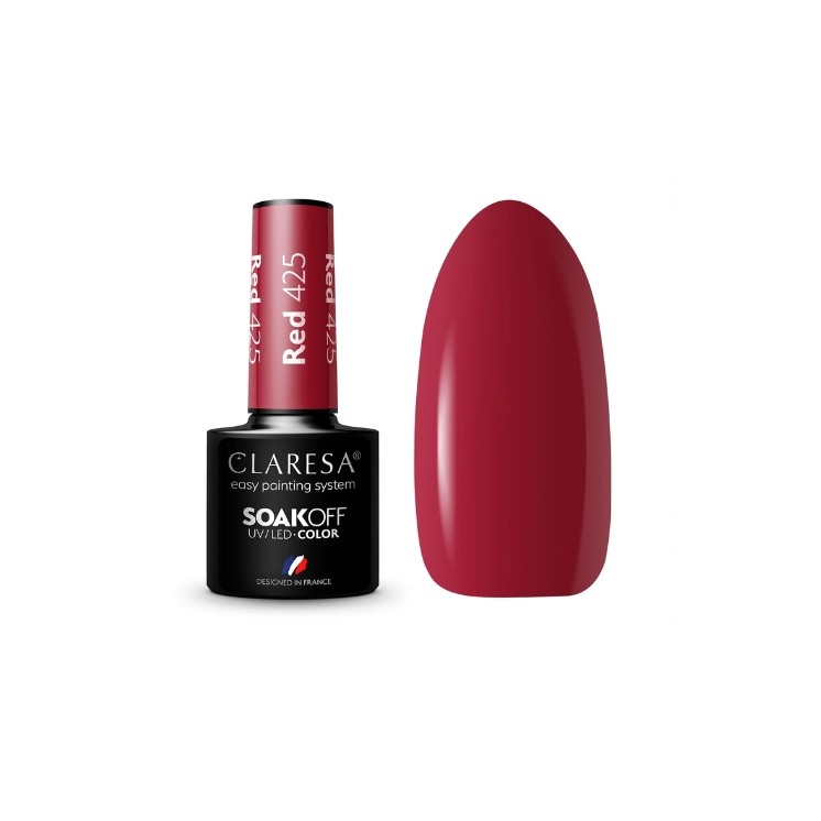 Claresa Red Hybrid Nail Polish /425/ 5 g