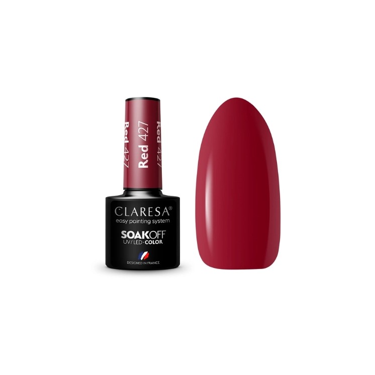 Claresa Red Hybrid Nail Polish /427/ 5 g