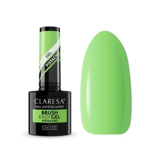 Claresa Brush Easy Gel Żel w buteleczce z pędzelkiem Pistachio  5 g