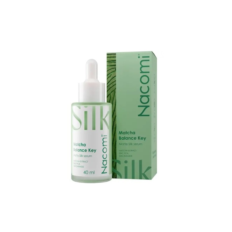 Nacomi Silk Matcha Balance Key Oil Control Serum regulujące z matchą do twarzy 40 ml 