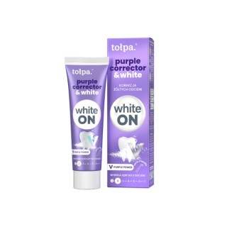 Tołpa Purple Corrector & White Pasta do zębów korekcja żółtawych odcieni 75 ml