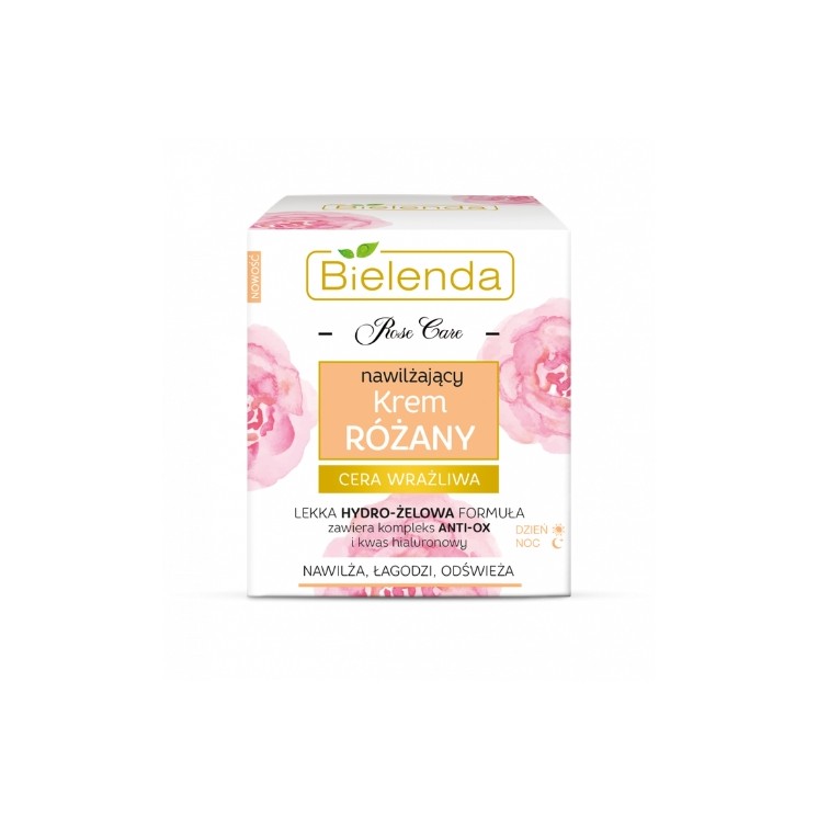 Bielenda Rose Care Moisturizing and soothing rose face cream 50 ml