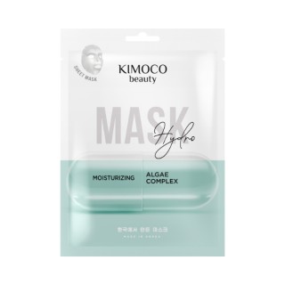 Kimoco Beauty Hydro nawilżająca Maska w płachcie z kompleksem Alg 23 ml