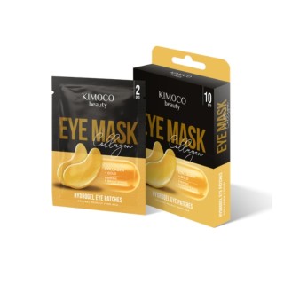 Kimoco Beauty Collagen Firming and Brightening Eye Patches with Collagen and Gold 10 pcs.