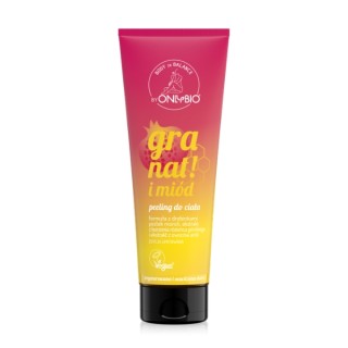 ONLYBIO Body in Balance Limited Edition Pomegranate and Honey Body Peeling 200 ml