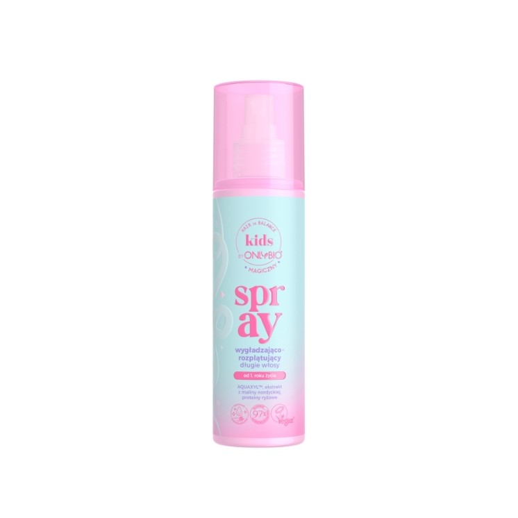 ONLYBIO Hair in Balance Kids magiczny Spray wygładzająco-rozplątujący długie włosy 200 ml