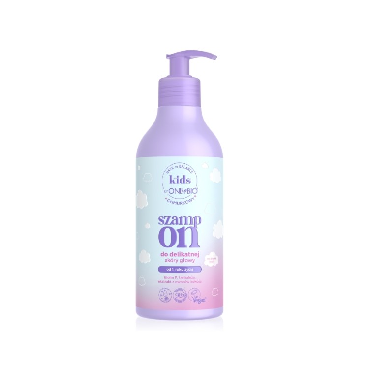 ONLYBIO Hair in Balance Kids Cloud Shampoo for delicate scalp 400 ml
