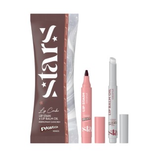 Stars from the Stars x E.Wedel Lip Combo Set: Lip Liner 2g + Lip Oil 2.3 ml /01/ Pawełek kokos