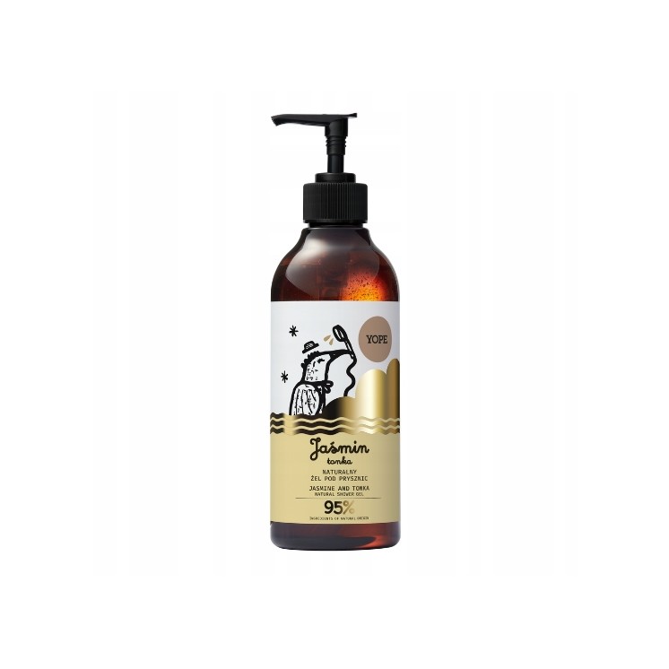 YOPE Natural Jasmine and Tonka Shower Gel 400 ml