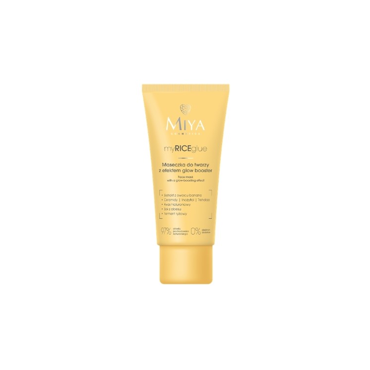 Miya Cosmetics myRICEglue glow booster Face Mask 60 ml