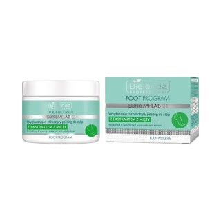 Bielenda Professional SUPREMELAB Foot Smoothing and Cooling Program Foot Peeling with Mint 200 g