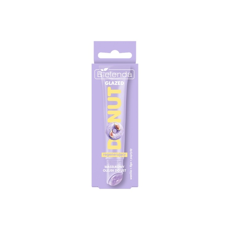 Bielenda Glazed Donut Butter Lip Oil Vanilla+Fig+Peptides 10 g