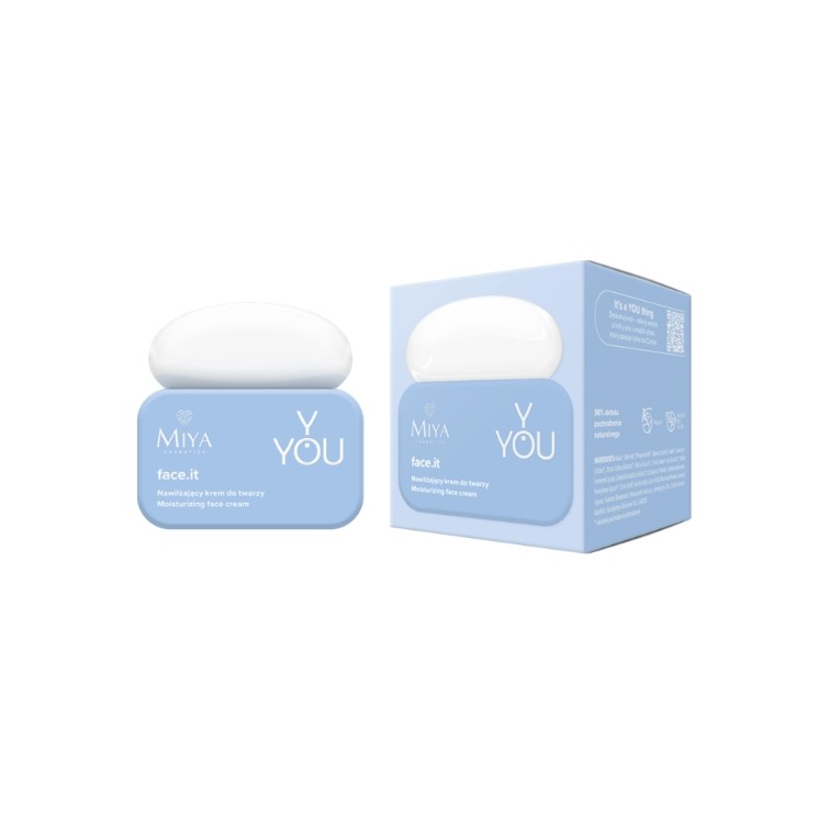 Miya Cosmetics Y.YOU face.it nawilżający Krem do twarzy 50 ml
