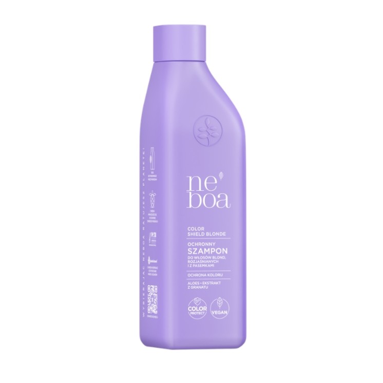 Neboa Color Shield Blonde ochonny Szampon do włosów blond, rozjaśnianych i z pasemkami 300 ml