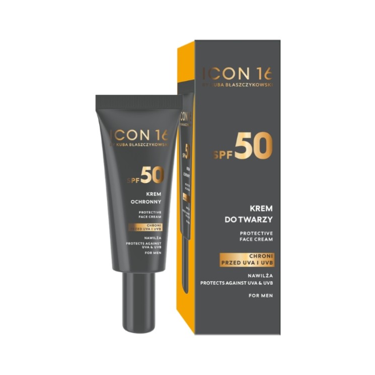 Icon16 by Kuba Błaszczykowski ochronny Krem do twarzy SPF50 50 ml