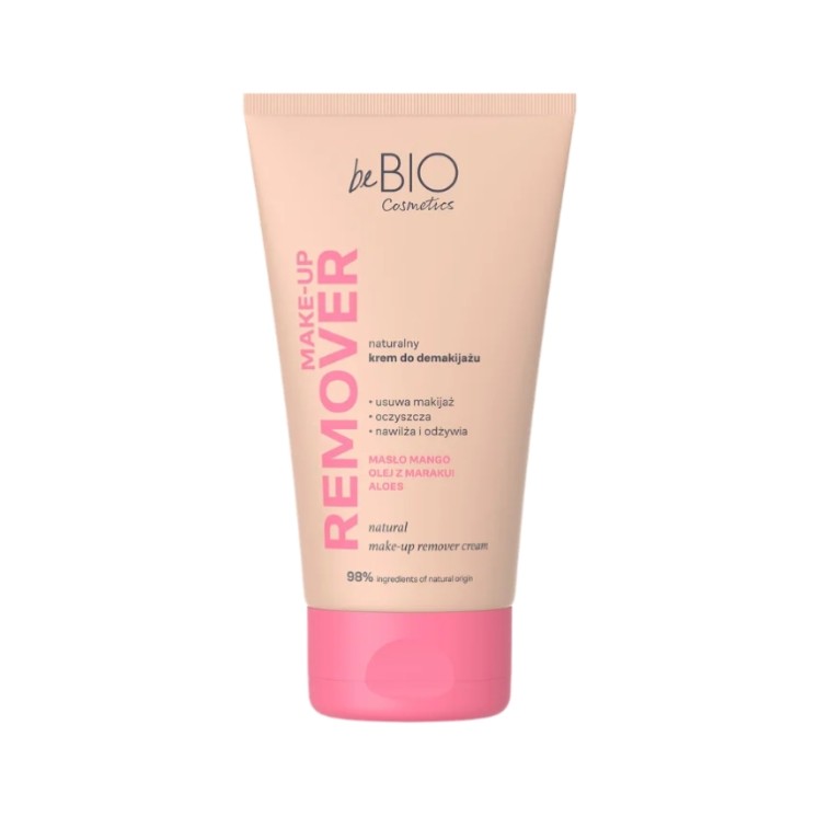 BeBio Cosmetics Make-Up Remover naturalny Krem do demakijażu 140 ml