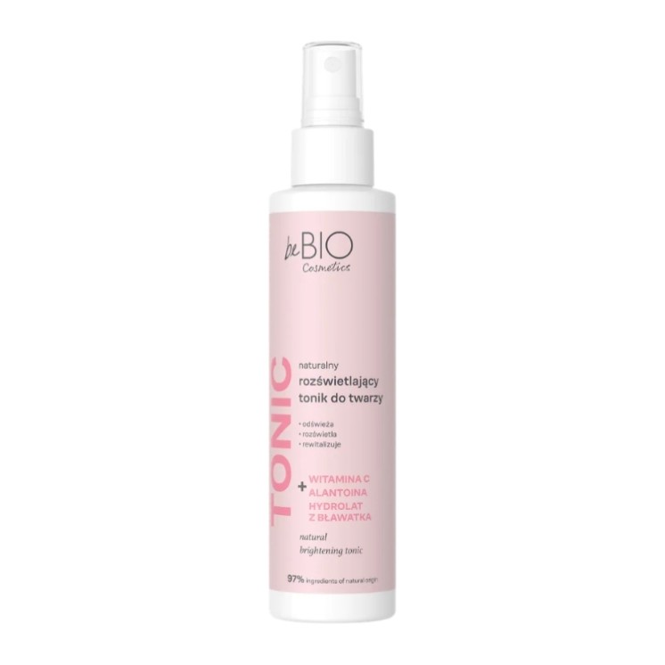 BeBio Cosmetics Tonic naturalny rozświetlający Tonik do twarzy 150 ml
