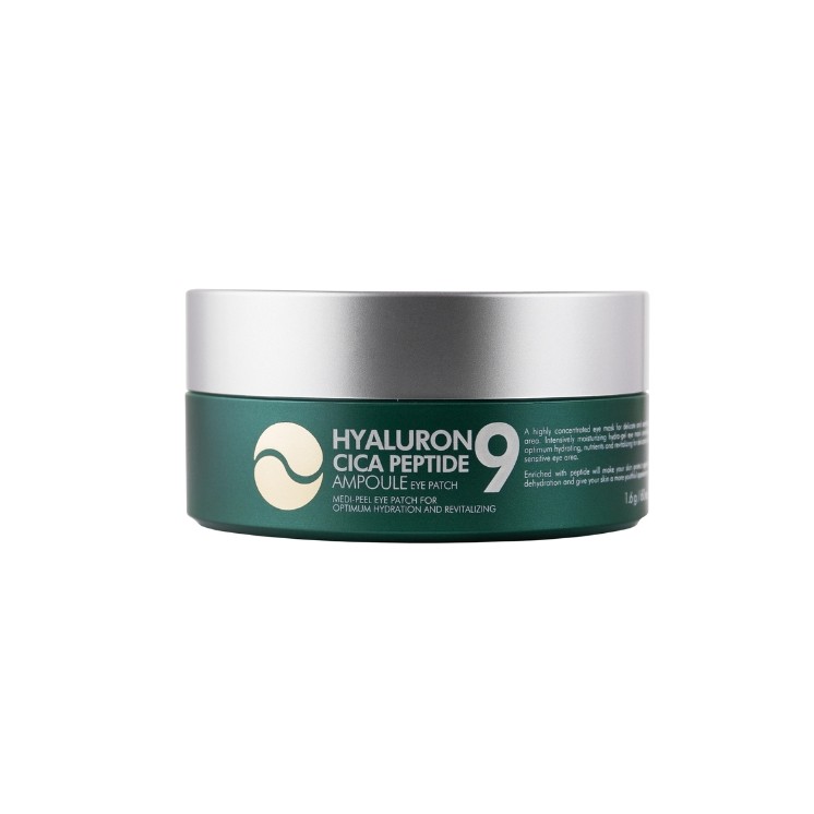 Medi-Peel Hyaluron Cica Peptide Ampoule Eye Patch kojące Płatki pod oczy z peptydami 60 sztuk