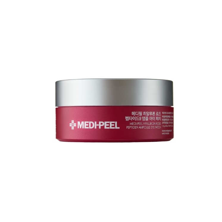 Medi-Peel Hyaluron Rose Peptide Eye Patch Płatki pod oczy z ektraktem z róży i peptydami 60 sztuk