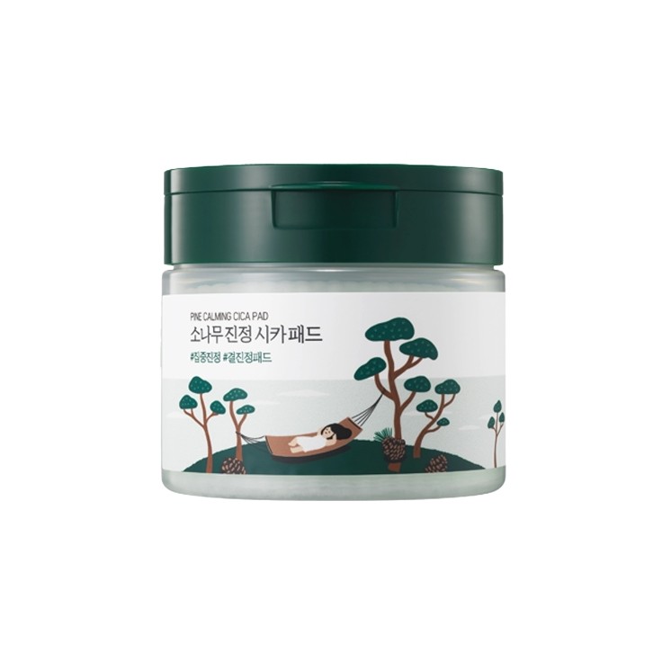Round Lab Pine Calming Cica Pad wygładzająco-kojące Płatki do twarzy 50 sztuk