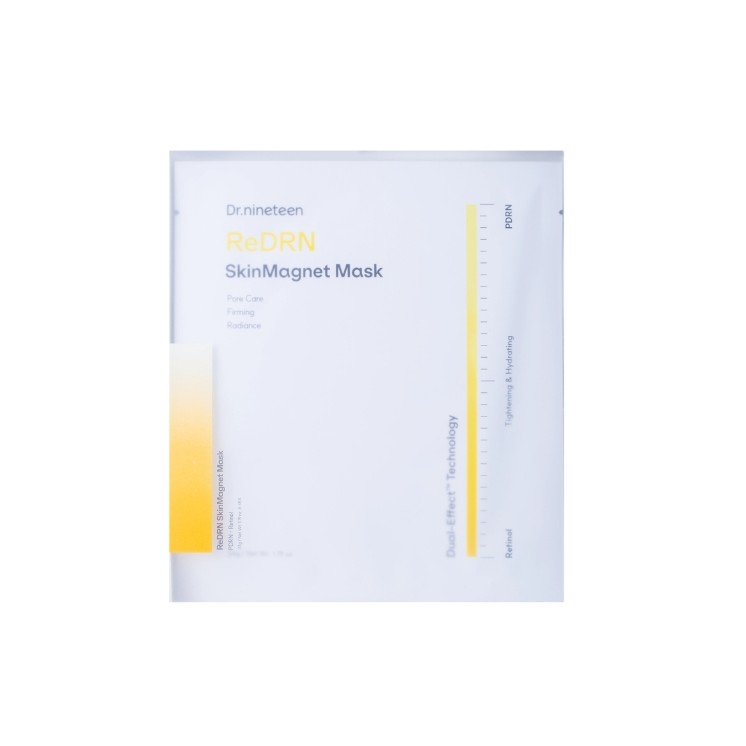 Dr.nineteen ReDRN Skin Magnet Mask Zestaw ujędrniających Masek hydrożelowych  4x34g