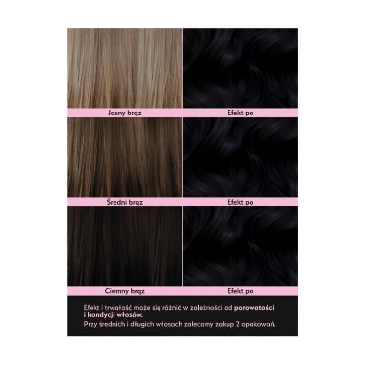 Stars from the Stars Hair Coloring Tint /1.0/ Deepest Black 1 pc.