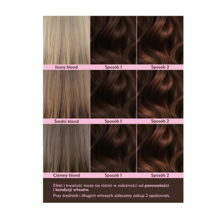Stars from the Stars Hair Coloring Tint /3.7/ Dark Chocolate 1 pc.