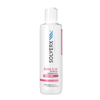 Solverx Sensitive Skin Emulsja do mycia i demakijażu twarzy i oczu 200 ml