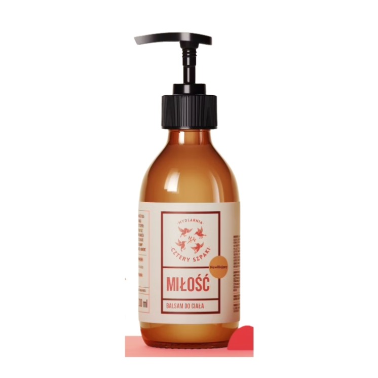 Mydlarnia Cztery Szpaki Balsam do ciała Miłość 200 ml
