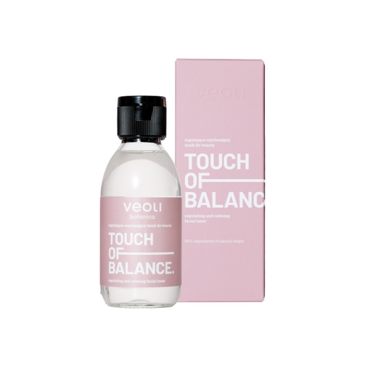 Veoli Botanica Touch of Balance regulująco-wyciszający Tonik do twarzy 150 ml