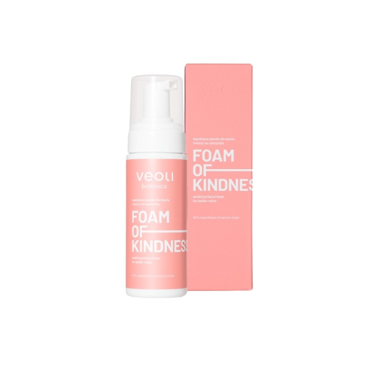 Veoli Botanica Foam of Kindness łagodząca Pianka do mycia twarzy 150 ml