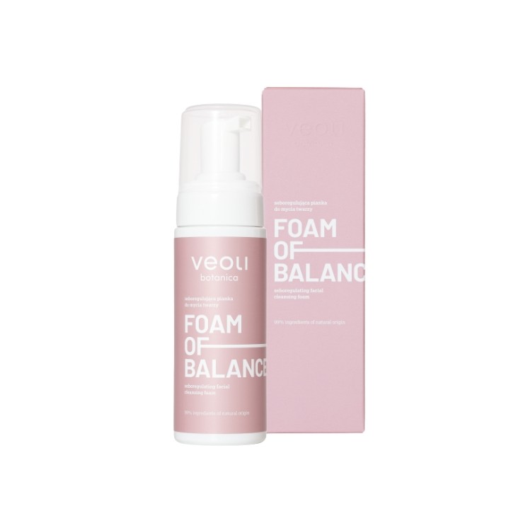 Veoli Botanica Foam of Balance sebum-regulating facial cleansing foam 150 ml