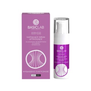 BasicLab Esteticus napinające Serum liftingujące do twarzy z 15% Kompleksem Neuropeptydów 30 ml