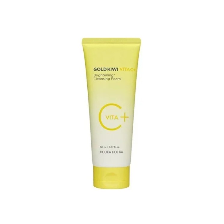 Holika Holika Gold Kiwi Vita C Plus rozjaśniająca Pianka do twarzy 150 ml