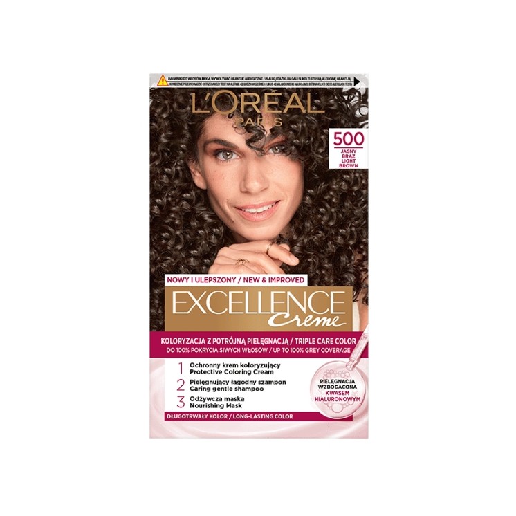 L'oreal Excellence Creme Hair dye /5oo/ Light Brown