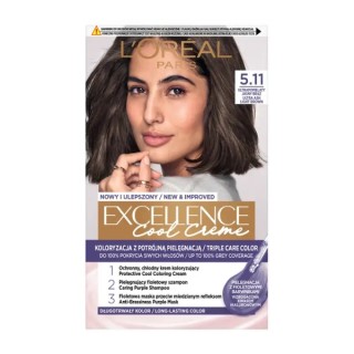 L'oreal Excellence Creme Farba do włosów /5.11/ Ultrapopielaty Jasny Brąz