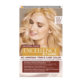 L'oreal Excellence Nudes Farba do włosów /10U/ Jasny Blond
