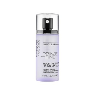 Catrice Long Lasting Prime & Fine Multitalent Fixing Spray Baza pod makijaż 50 ml