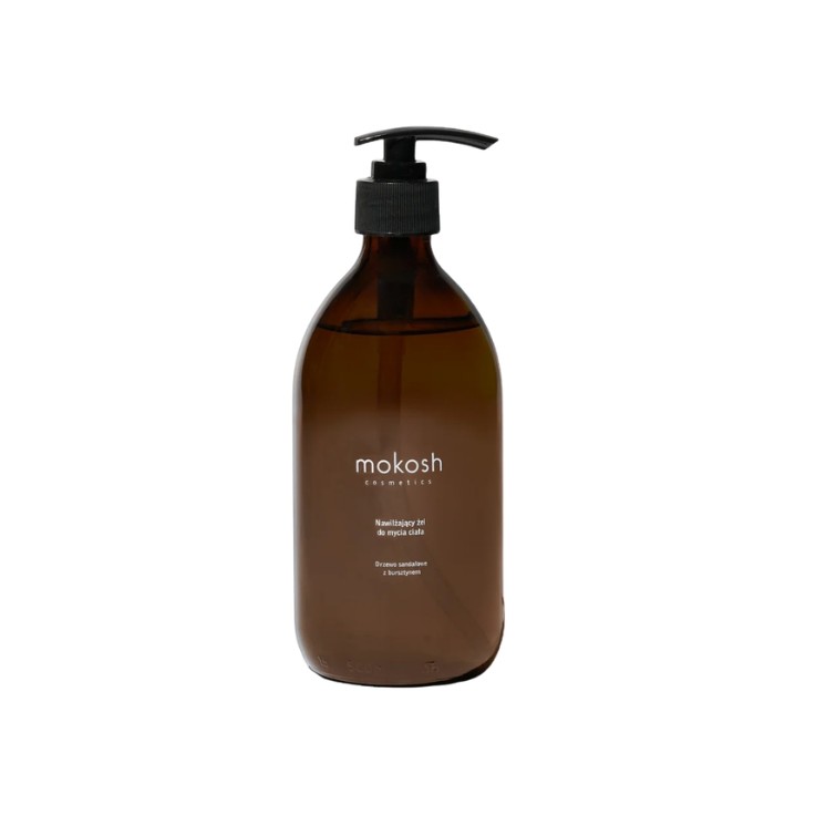 Mokosh moisturizing body wash gel Sandalwood with amber 500 g