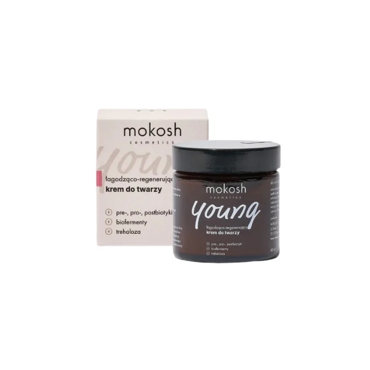 Mokosh Young łagodząco-regenerujący Krem do twarzy 60 ml