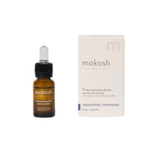 Mokosh  Serum do twarzy 2,5% Retinolu H10 i Retinoinianu Róża 10 ml