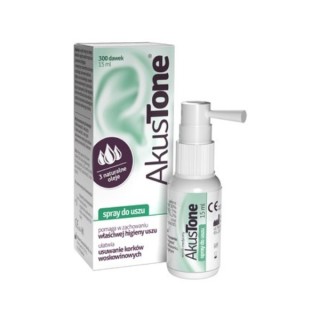 Akustone Spray do uszu 15 ml