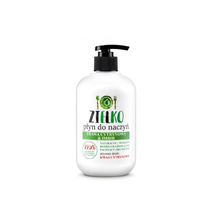 Natural Herbal Zielko Liquid Lemongrass & Ginger 500 ml