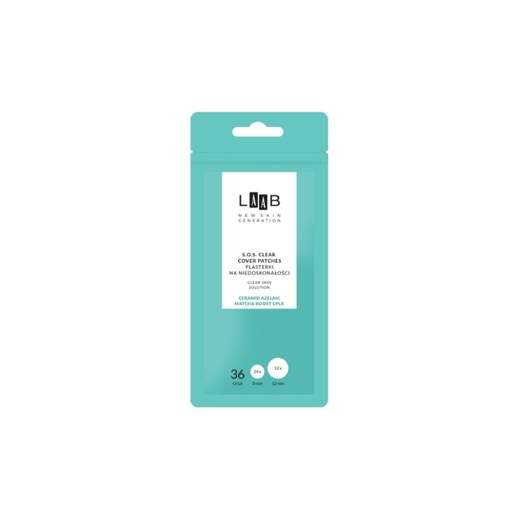 AA LAAB Clear Skin Solution SOS Clear Cover Patches 36 pcs.