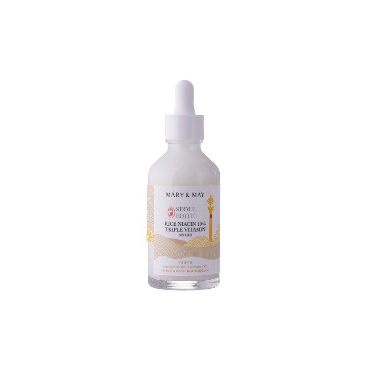 Mary&May Rice Niacin 10% Triple Vitamin Serum potrójne Serum witaminowe z Niacynamidem 80 ml