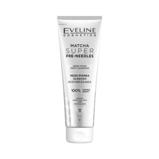 Eveline Matcha Super Pre-needles Mezo Deep Cleansing Facial Foam 140 ml